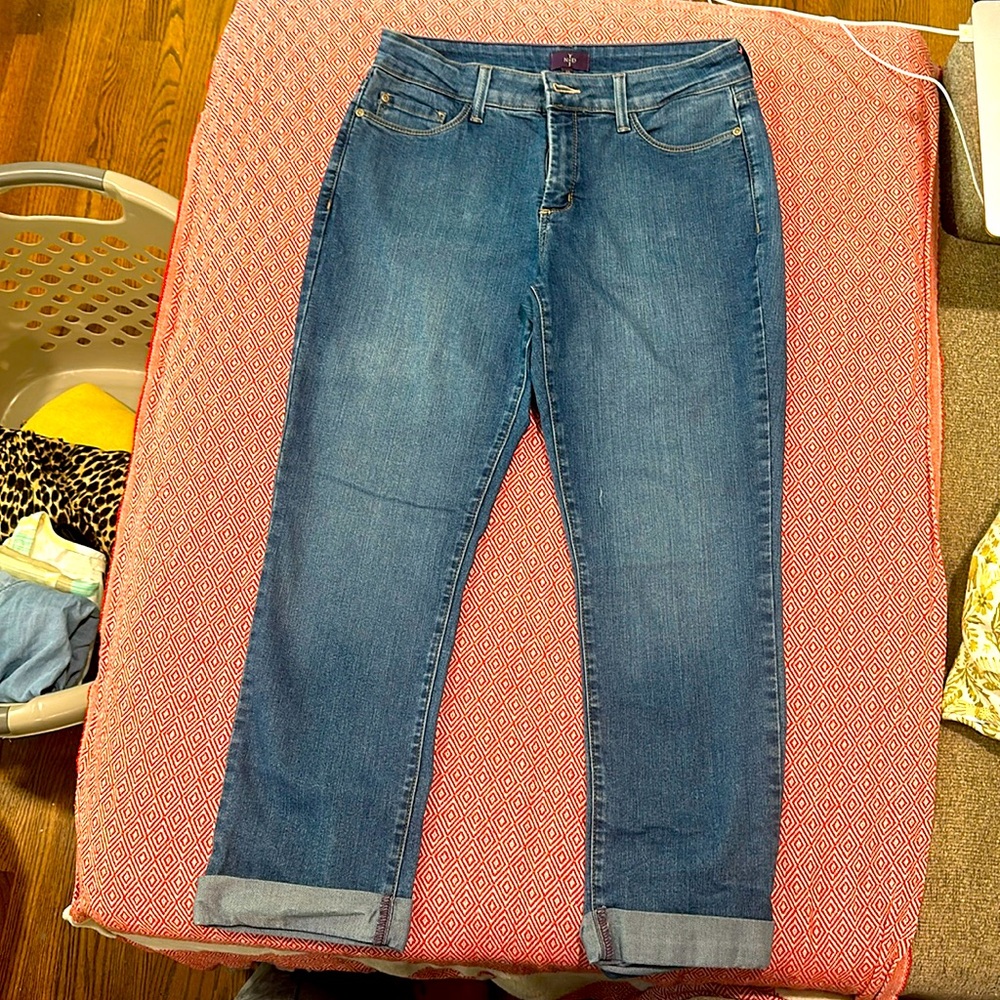 Not your daughters jeans ankle cropped jeans